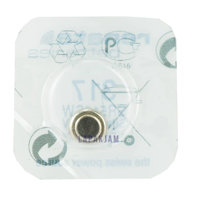 Baterai Jam Tangan Polos Renata Silver BARE317S516SW