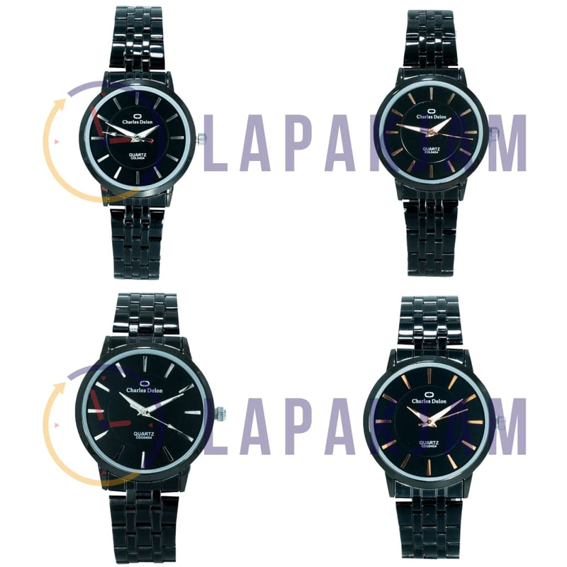 Jam Tangan Analog Formal Charles Delon Silver JACHARCDL0404RHBSIL