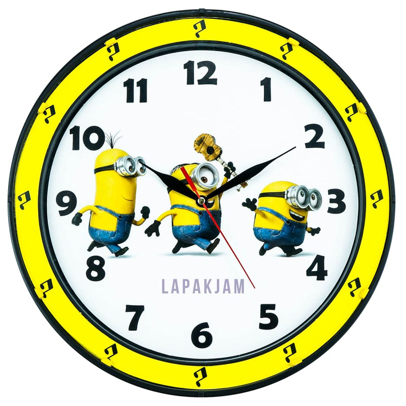 Jam Dinding Analog Karakter Anak Esa Minion JDES34I