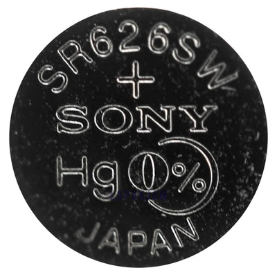 Baterai Jam Tangan Polos Sony Silver BASO377S626SW