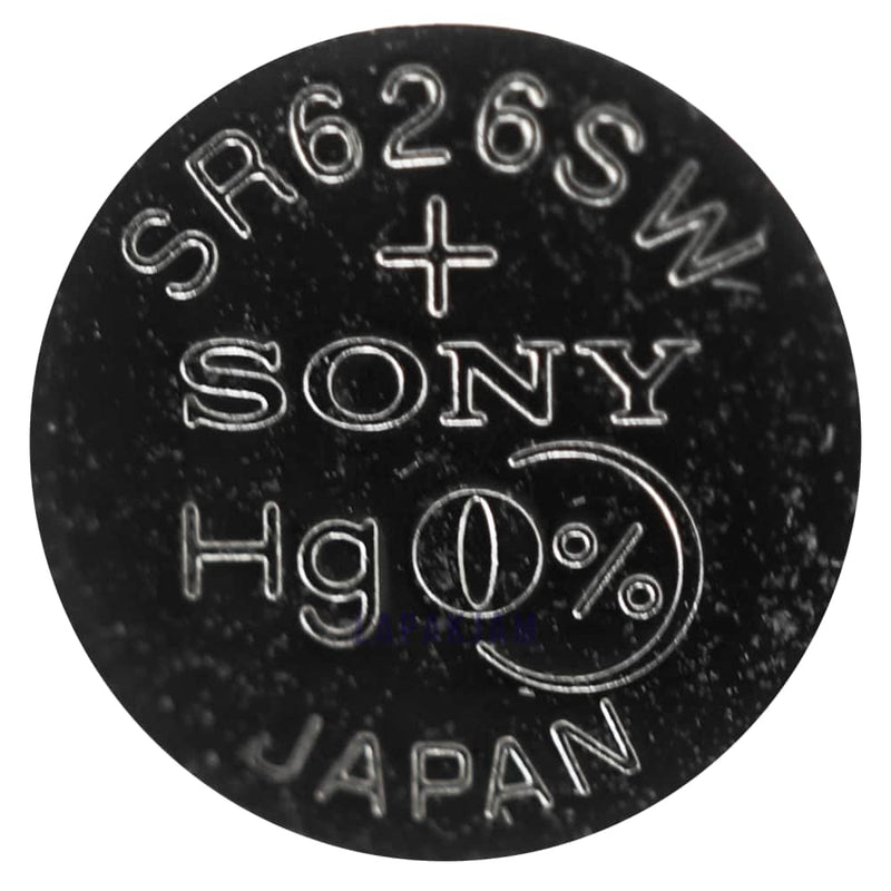 Baterai Jam Tangan Polos Sony Silver BASO377S626SW