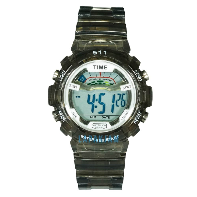 Jam Tangan Digital Sporty 511-B3K Hitam JA511B3KDKTHIT