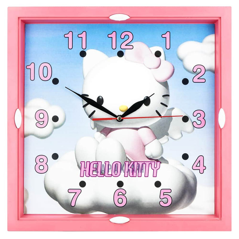 Jam Dinding Analog Karakter Anak Esa Pink JDES63HKPIN