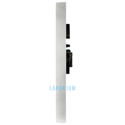 Jam Dinding Analog Polos Minimalis Esa Silver JDES6683SIL
