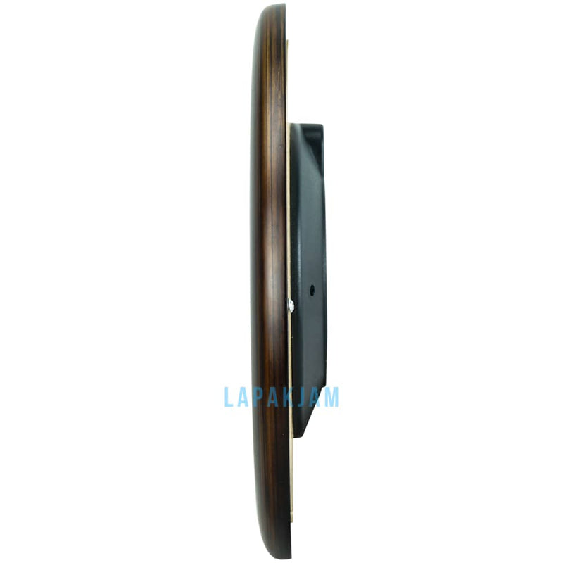 Jam Dinding Analog Polos Minimalis Daiichi Coklat JDIIWDJ-2ARRO