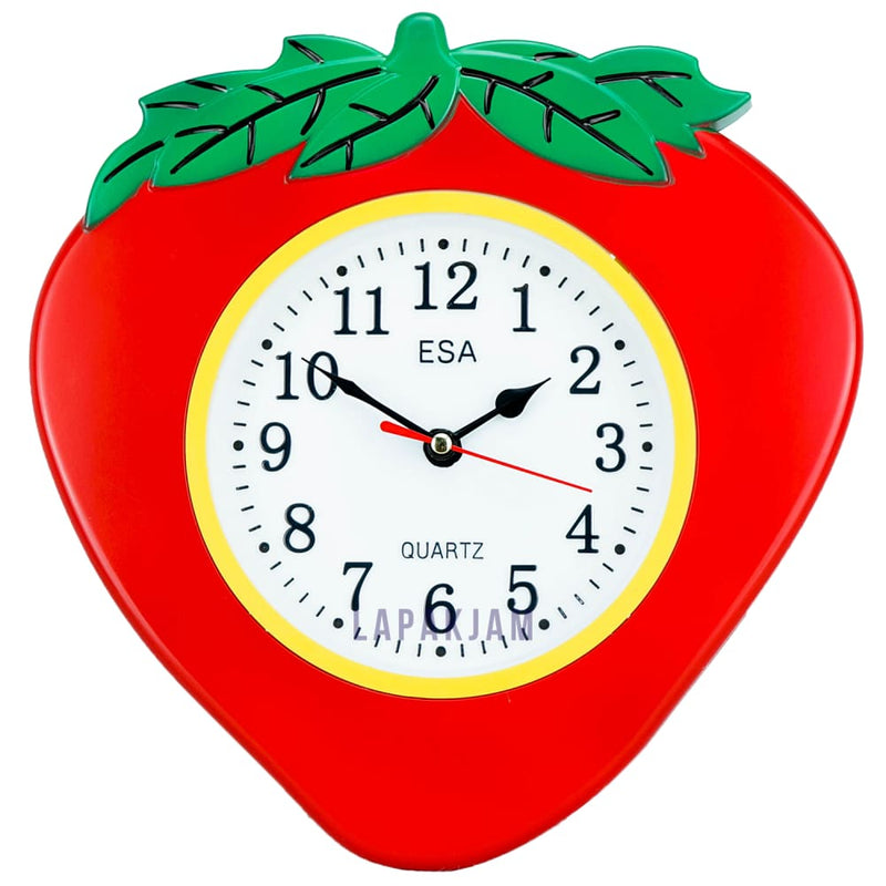 Jam Dinding Analog Buah Esa Merah JD0025ESA913ME