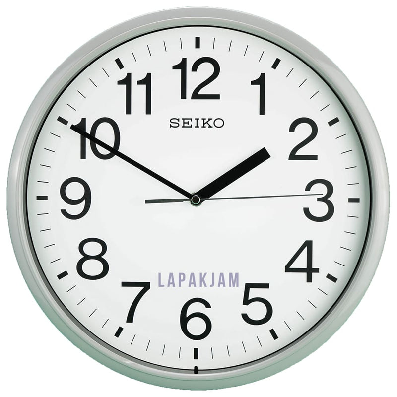 Jam Dinding Analog Polos Minimalis Seiko Abu JDSEIKQXA756NABU