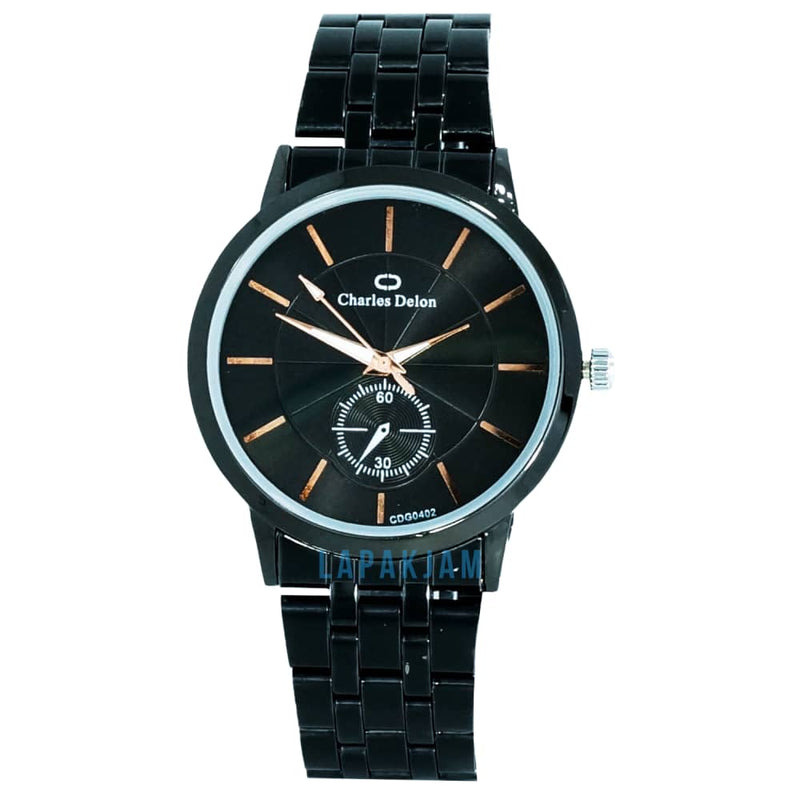 Jam Tangan Analog Formal Charles Delon Gold 1 JACHARCDG0402RHBGOL