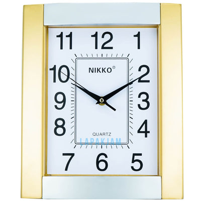 Jam Dinding Analog Polos Minimalis Nikko Gold JDNI9355GOL