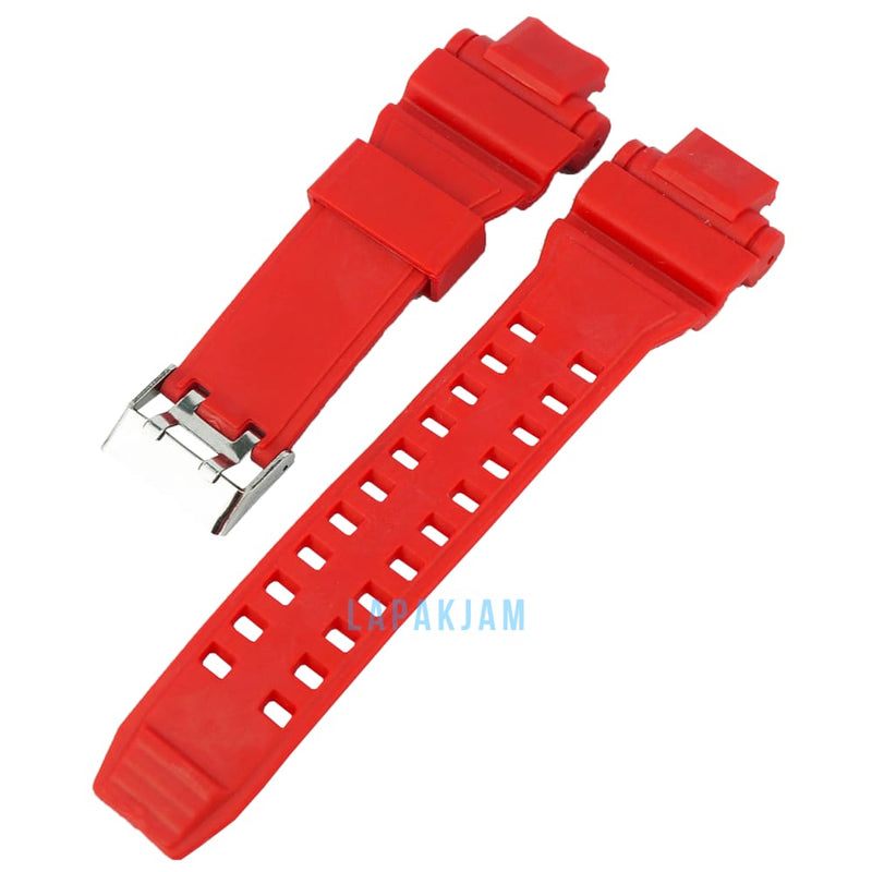 Tali Jam Tangan Karet Polos Fashion Tidak ada Merk Merah TA17KAR93ME