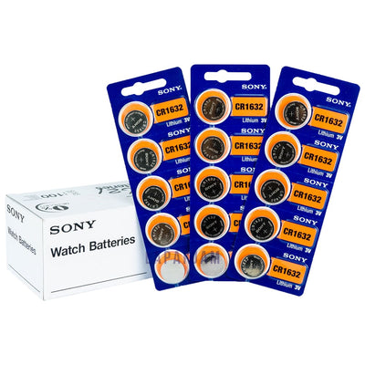 Baterai Jam Tangan Polos Sony Silver BASOCR1632
