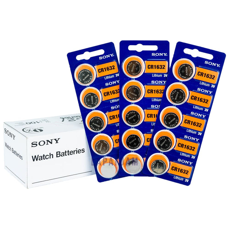 Baterai Jam Tangan Polos Sony Silver BASOCR1632