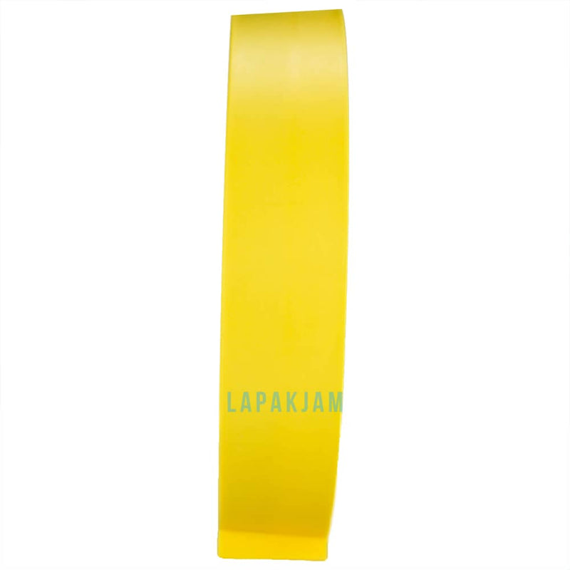 Jam Dinding Analog Polos Minimalis Ontime Kuning JDON2017-T7KUN