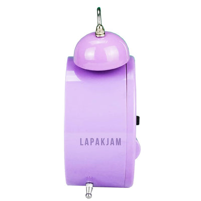 Jam Weker Analog Polos Minimalis Kikai ungu WEKIKAKK610DUNG