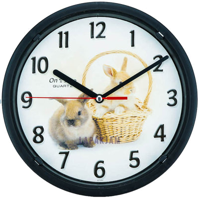 Jam Dinding Meja Animal Ontime Kelinci11 JDON1917-11KEL