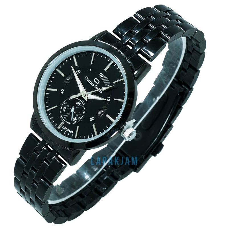 Jam Tangan Analog Formal Charles Delon Silver JACHARCDL0405RHBSIL