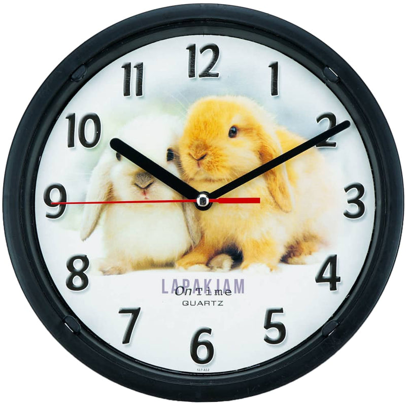 Jam Dinding Meja Animal Ontime Kelinci12 JDON1917-12KEL