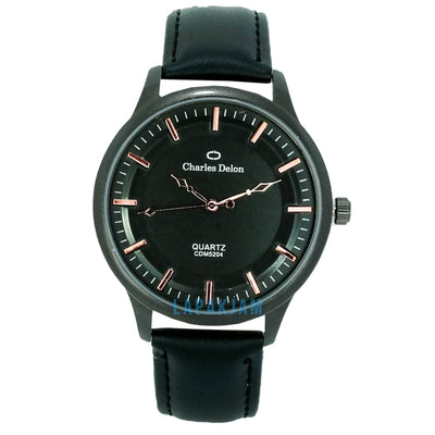 Jam Tangan Analog Formal Charles Delon Hitam 1 JACHARCDM5204KHIT