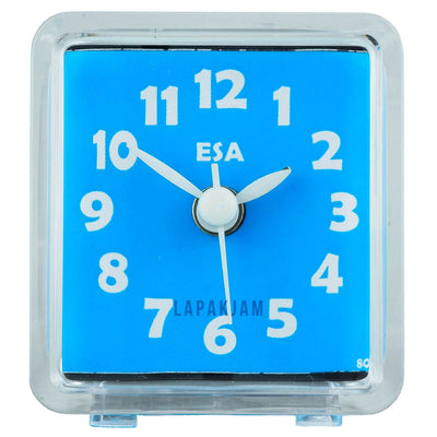 Jam Weker Analog Polos Minimalis Esa Biru WEES013BIR