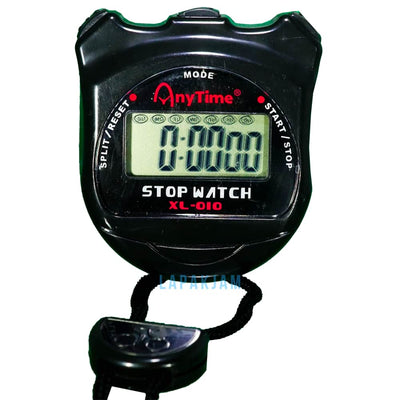 Stopwatch Anytime XL-010 Hitam Merah