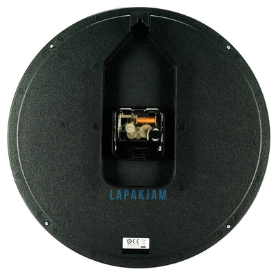 Jam Dinding Analog Polos Minimalis Seiko Coklat JDSEIKQXA718BCOK
