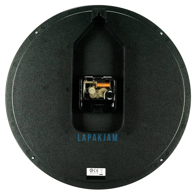 Jam Dinding Analog Polos Minimalis Seiko Coklat JDSEIKQXA718BCOK