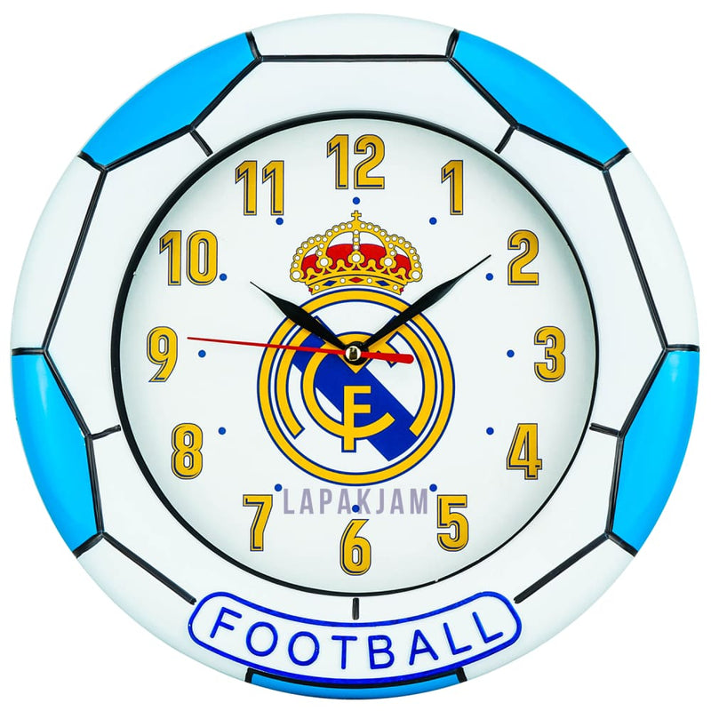 Jam Dinding Analog Bola Esa Real Madrid JD0033ESA828MA