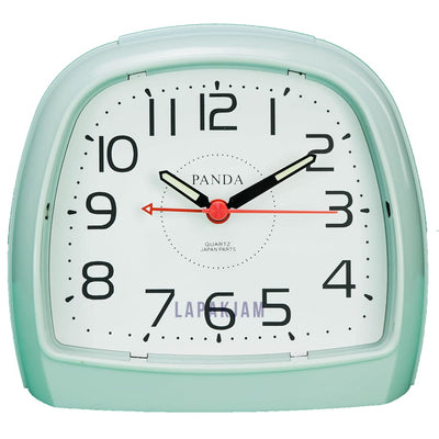 Jam Weker Analog Polos Minimalis Panda Hijau WEPANDE-0503HIJ