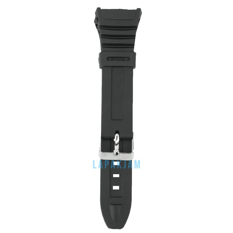 Tali Jam Tangan Karet Polos Fashion Tidak ada Merk Hitam TA0015KRT55HIT