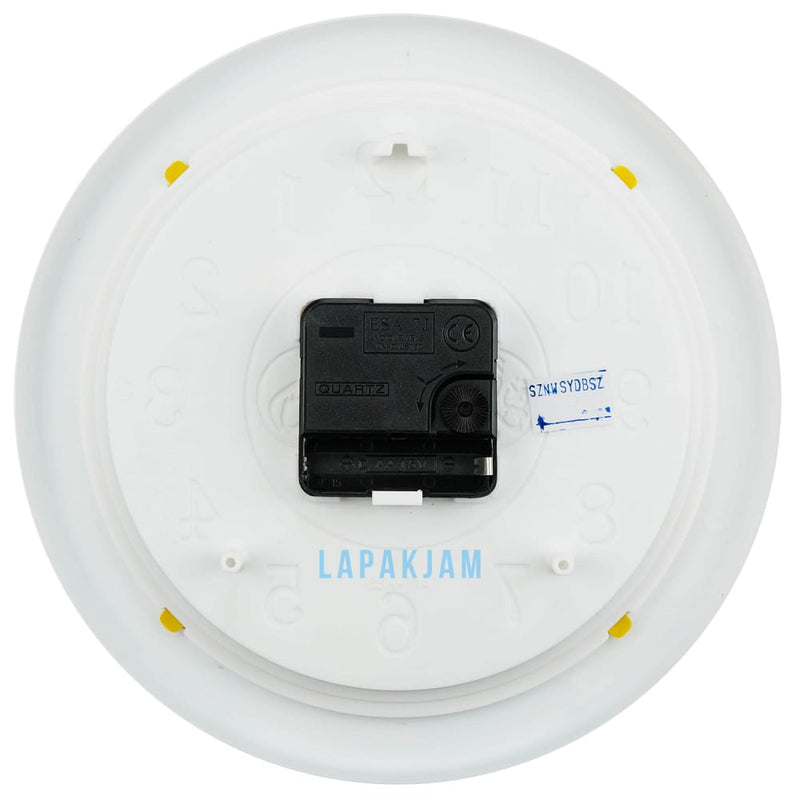 Jam Dinding Analog Kaligrafi Esa Kuning JD0028ESA714KU