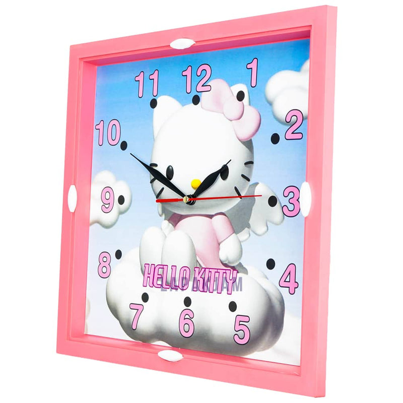 Jam Dinding Analog Karakter Anak Esa Pink JDES63HKPIN