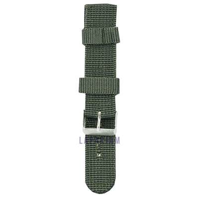 Tali Jam Tangan Kanvas/Kain Polos Fashion Tidak ada Merk Hijau TA013NYLO20HIJ