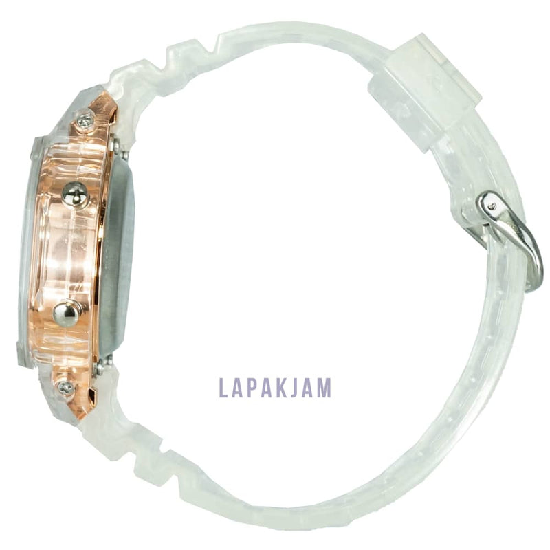 Jam Tangan Digital Sporty 511-KT210 Putih Gold JA511-KT210DTPUTGOL