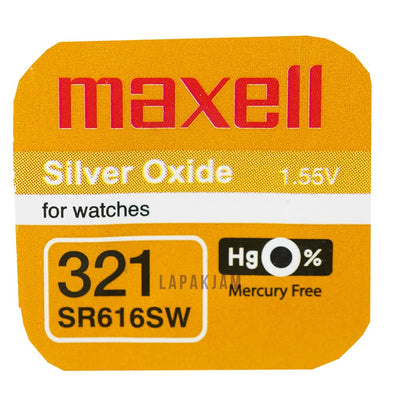 Baterai Jam Tangan Polos Maxell Silver BAMA32616
