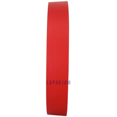 Jam Dinding Analog Polos Minimalis Diamond Merah JDDIM212-18MER