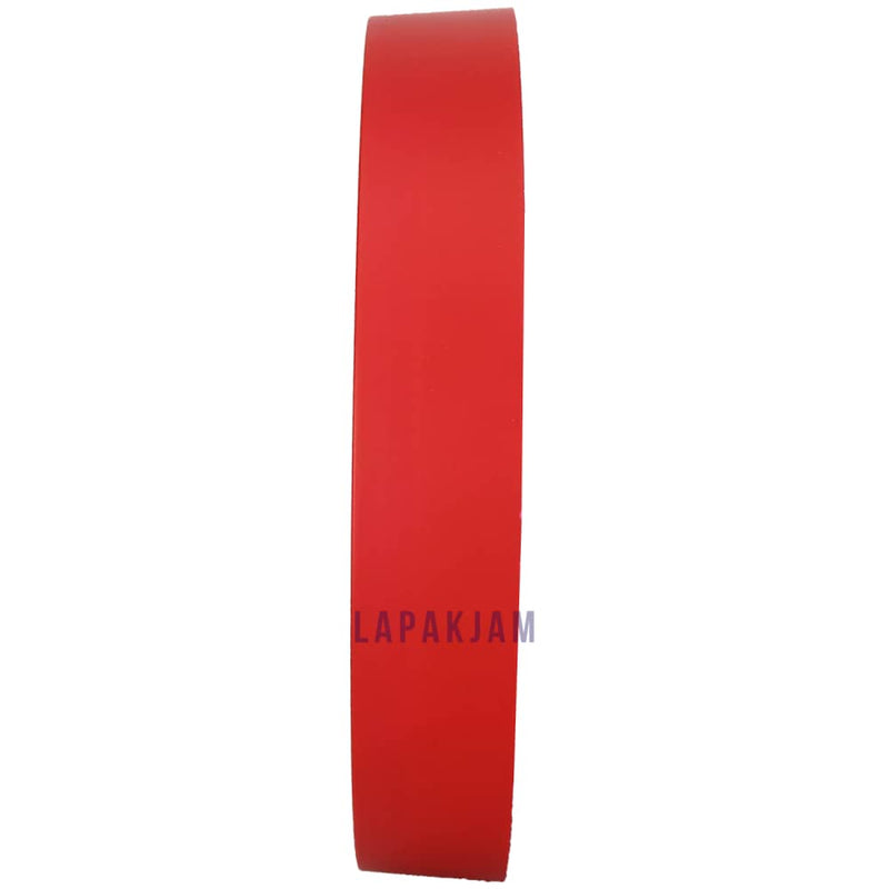 Jam Dinding Analog Polos Minimalis Diamond Merah JDDIM212-18MER