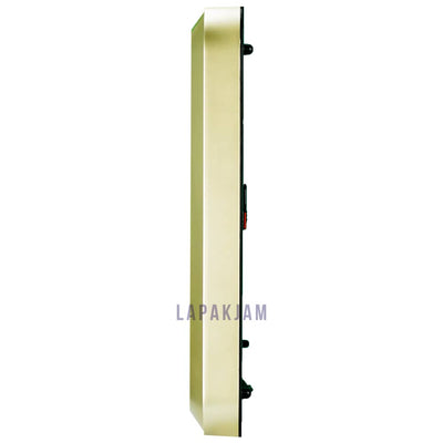 Jam Dinding Analog Polos Minimalis Esa Gold JDES55GOLHIJ