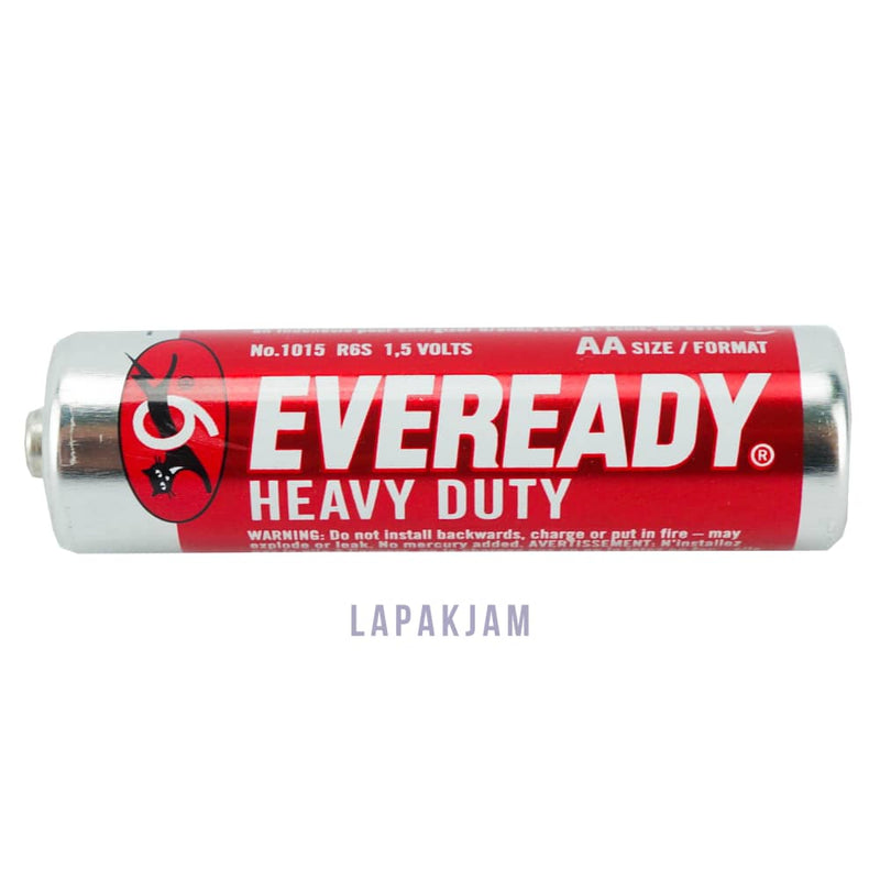 Baterai Jam Dinding Polos Eveready Silver BAEVAA