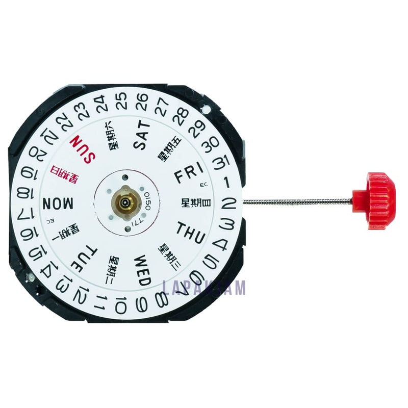 Mesin Jam Tangan VX 33 Tgl/HR Diangka 3
