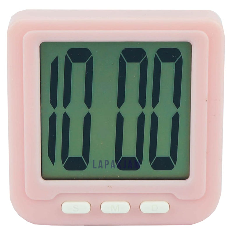 Jam Mobil Digital Polos Minimalis Esa Pink JMES186PIN