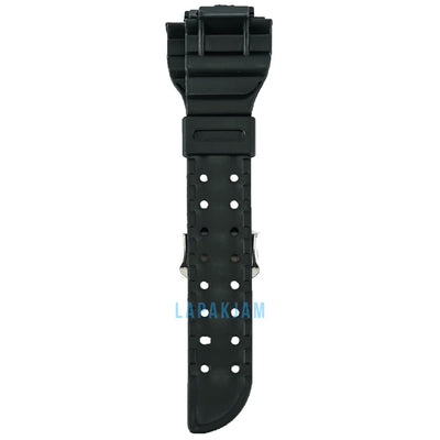Tali Jam Tangan Karet Polos Fashion Tidak ada Merk Hitam TAKR6-8MMIT
