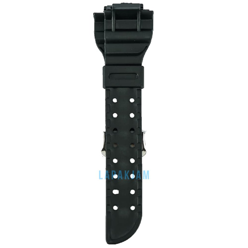 Tali Jam Tangan Karet Polos Fashion Tidak ada Merk Hitam TAKR6-8MMIT