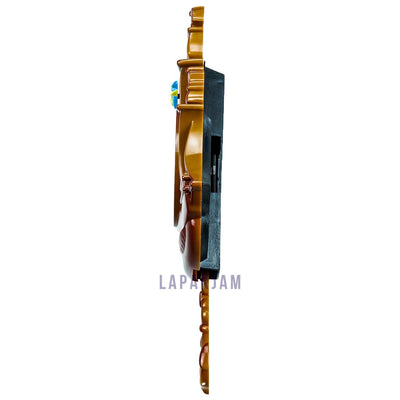 Jam Dinding Analog Polos Minimalis Esa Coklat JDES-13BRO