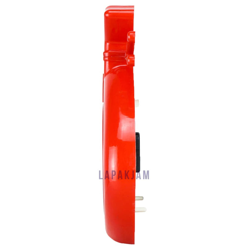 Jam Dinding Analog Permata/Feminim/Norak Esa Merah JD023ESA405MER