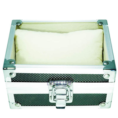 Kotak Jam Tangan Peti Almu K-43 Silver Kecil