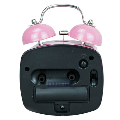 Jam Weker Analog Polos Minimalis Esa Pink WEKIKK837PIN