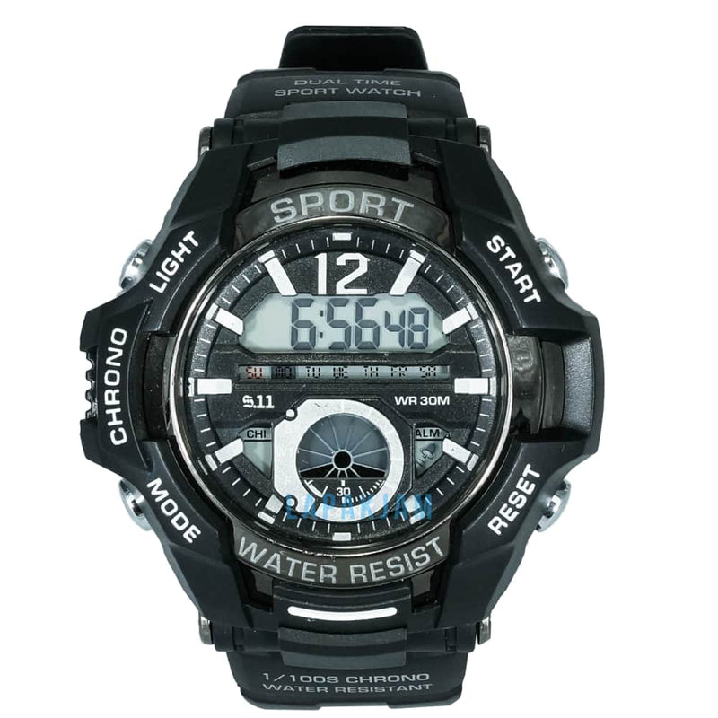 Jam Tangan Digital Sporty 511-B6 Hitam JA511-B6DHIT