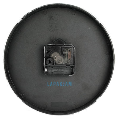 Jam Dinding Analog Polos Minimalis Platinum Biru JDPLATPT-7428BIR