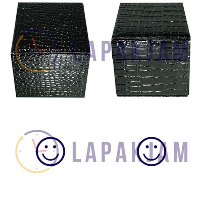 Kotak Jam Tangan Croco KC-30B Hitam