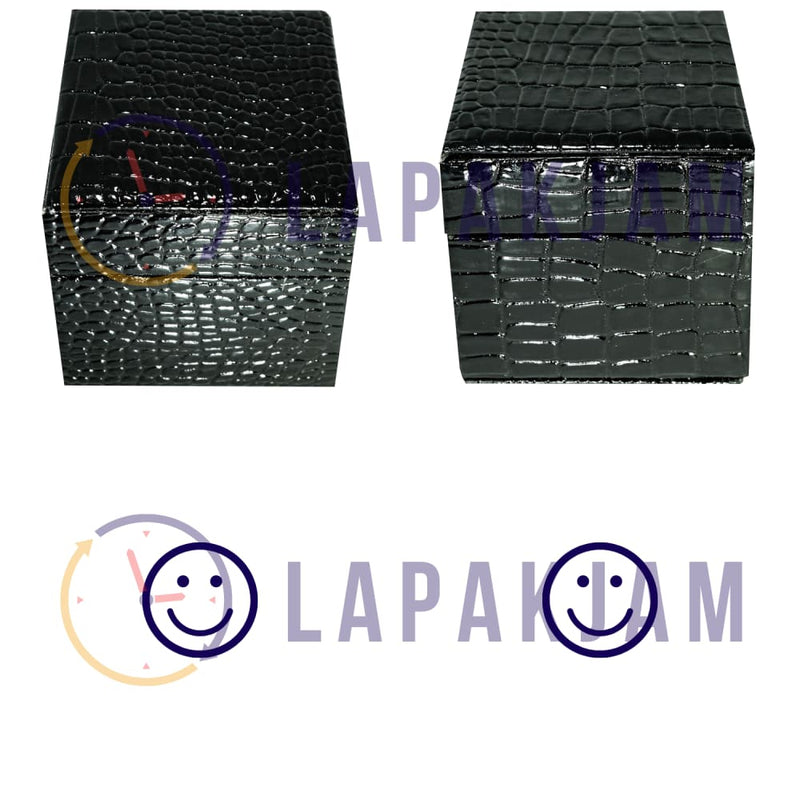Kotak Jam Tangan Croco KC-30B Hitam